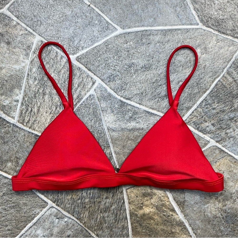 SHEIN Triangle Bikini Top